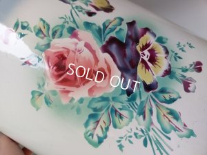 画像7: Japyローズとパンジー柄ホーローペイル