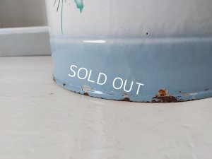 画像15: Japyローズとパンジー柄ホーローペイル