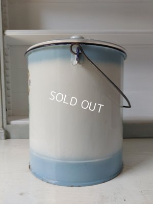 画像4: Japyローズとパンジー柄ホーローペイル