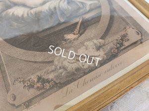 画像6: 貴婦人とエンジェルのリトグラフ画