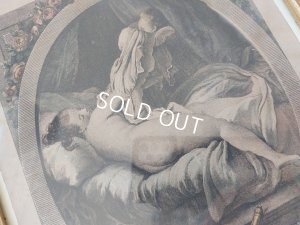 画像3: 貴婦人とエンジェルのリトグラフ画