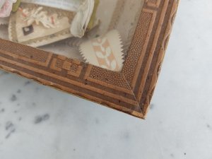 画像8: アンティークフレーム付エンジェル装飾