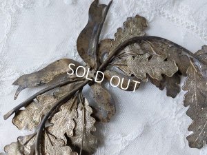 画像8: アンティーク木の葉リース