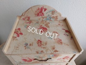 画像9: ローズ柄カルトナージュドロワー