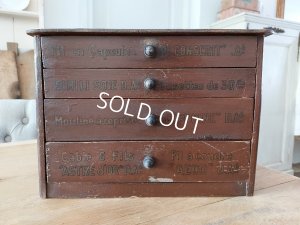 画像2: フレンチソーイングキャビネット