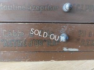 画像8: フレンチソーイングキャビネット