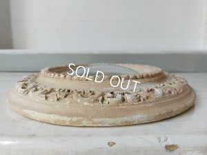 画像11: アンティークボウルガラス石膏フレーム