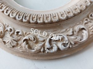 画像6: アンティークボウルガラス石膏フレーム