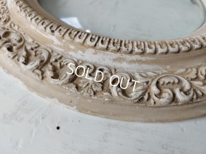 画像5: アンティークボウルガラス石膏フレーム