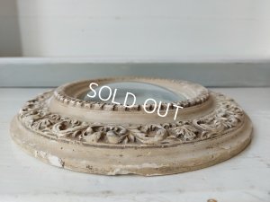 画像16: アンティークボウルガラス石膏フレーム