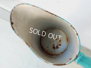 画像8: アンティークホーロー手描きワーターピッチャー