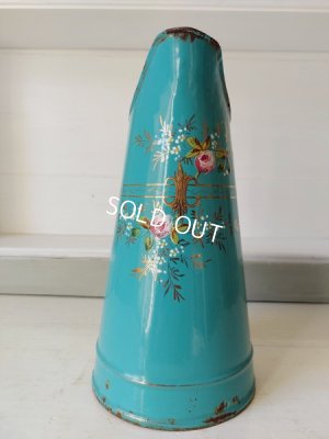 画像3: アンティークホーロー手描きワーターピッチャー