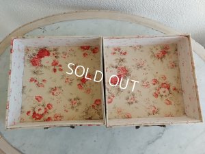 画像10: フレンチファブリックカルトナージュドロワー