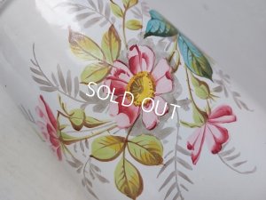 画像5: エトワール社ホーロー手描き花柄ピッチャー