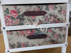 画像6: アンティークカルトナージュドロワー