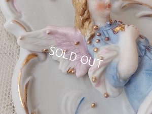 画像9: アンティークビスクエンジェル聖水盤