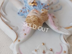 画像10: アンティークビスクエンジェル聖水盤