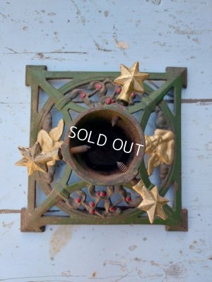 画像3: エンジェルとやどり木レリーフクリスマスツリースタンド