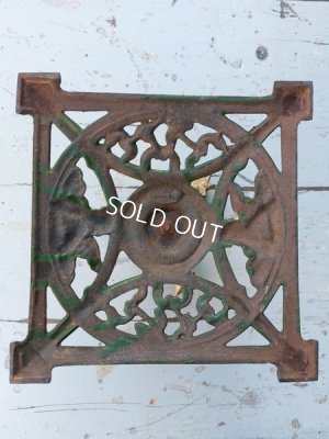 画像10: エンジェルとやどり木レリーフクリスマスツリースタンド