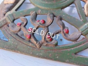 画像8: エンジェルとやどり木レリーフクリスマスツリースタンド