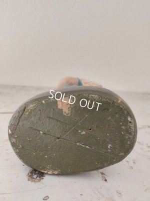 画像11: アンティーク石膏エンジェル像