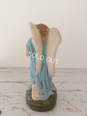 画像4: アンティーク石膏エンジェル像