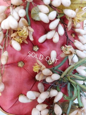 画像11: アンティークワックス付きグローブドマリエクッションスタンド