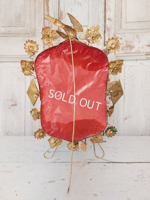 画像4: アンティークワックス付きグローブドマリエクッションスタンド