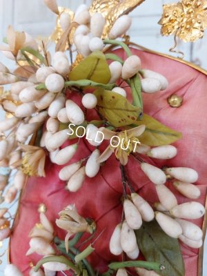 画像15: アンティークワックス付きグローブドマリエクッションスタンド