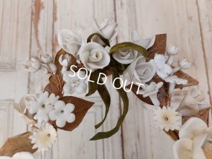 画像6: アンティークグローブドマリエワックス装飾クッション