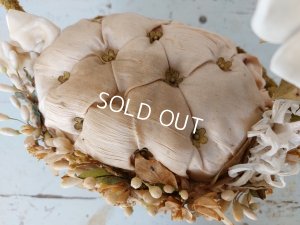 画像11: アンティークグローブドマリエワックス装飾クッション