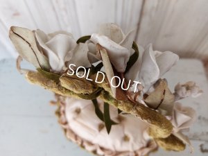 画像9: アンティークグローブドマリエワックス装飾クッション