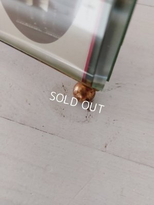 画像11: アンティーク横長ガラスリボンフォトスタンド