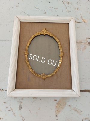 画像14: アンティーク白いフォトフレーム