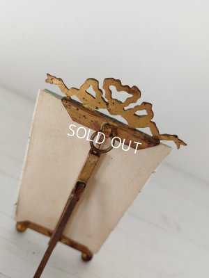 画像5: アンティーク厚ガラスリボンフォトスタンド