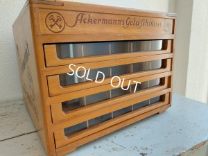 画像10: アンティークAckermannスプールキャビネット