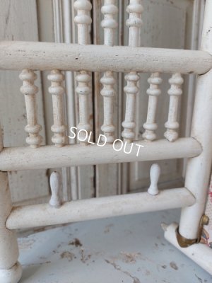 画像3: アンティークリボンと花かご柄カルトナージュ衝立