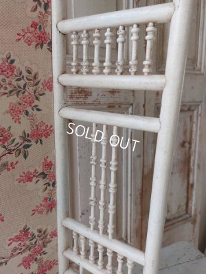 画像4: アンティークリボンと花かご柄カルトナージュ衝立