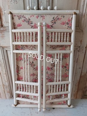 画像11: アンティークリボンと花かご柄カルトナージュ衝立
