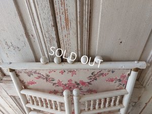 画像12: アンティークリボンと花かご柄カルトナージュ衝立