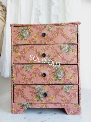 画像2: アンティークカルトナージュドロワー