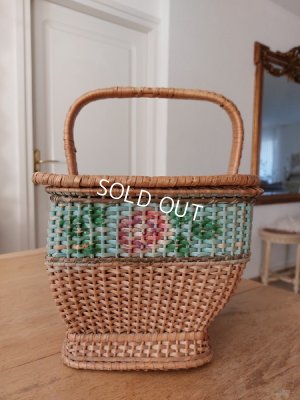 画像5: アンティークロ―ズバスケット