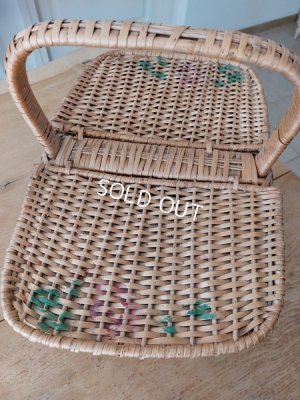 画像10: アンティークロ―ズバスケット