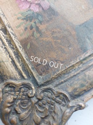 画像5: アンティーク額付き油絵