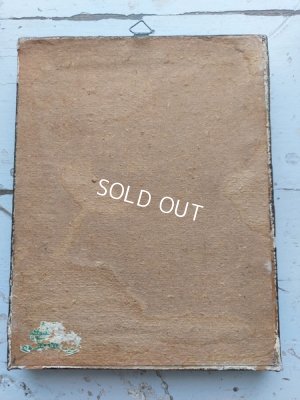 画像12: アンティーク額付き油絵