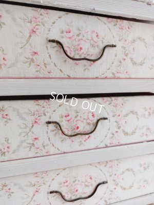 画像3: アンティークローズ柄カルトナージュドロワー