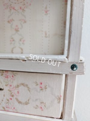 画像13: アンティークローズ柄カルトナージュドロワー