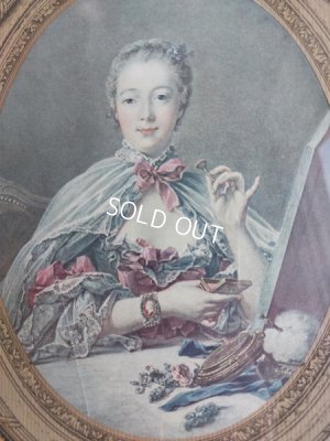 画像3: Madam de Pompadour転写画付フレーム