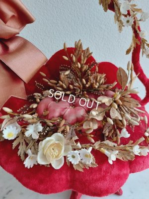 画像7: アンティークグロードマリエクッション付スタンド