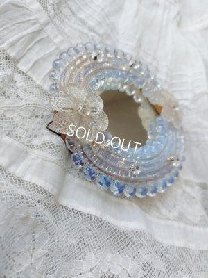 画像2: オパールセントムラノガラスミラー